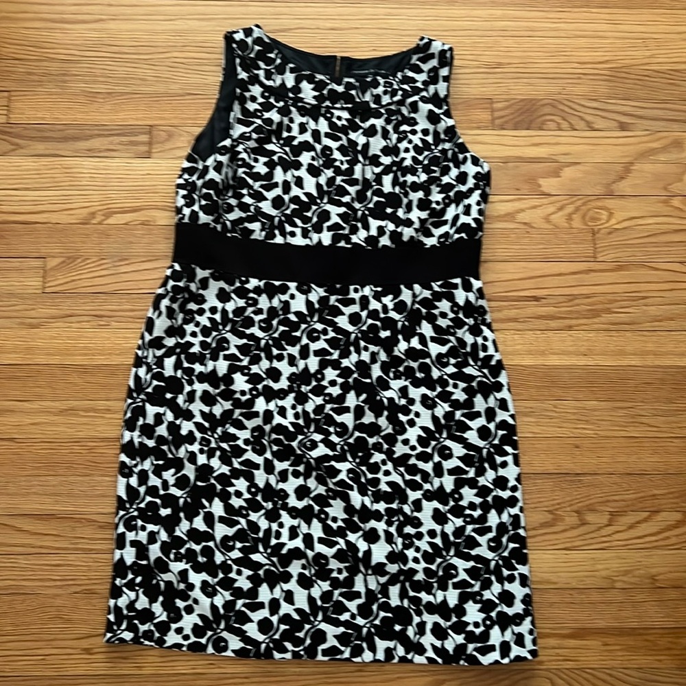 Black and white dress
